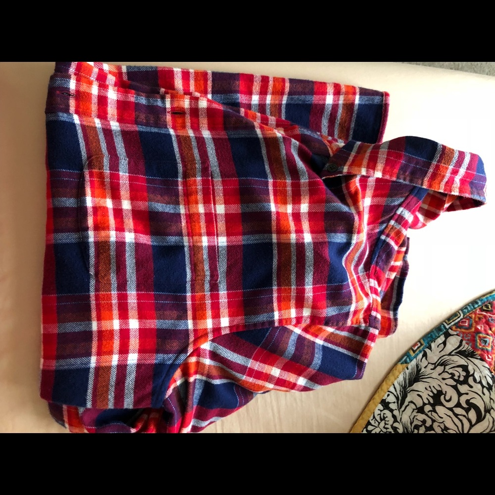 Lands End Flannel Shirt